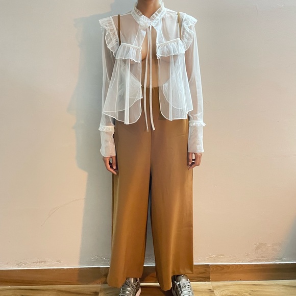 Wide Leg Jumpsuit Trouser - Picture 2 of 8